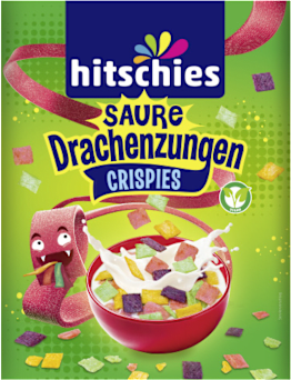 Hitschies Saure Drachenzungen Crispies