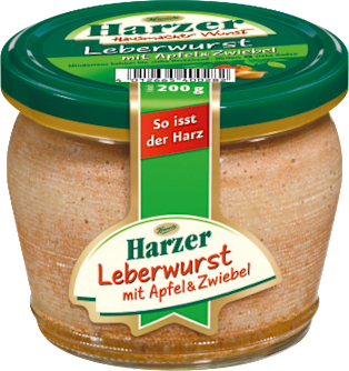 Harzer Leberwurst oder Hausmacher Wurst