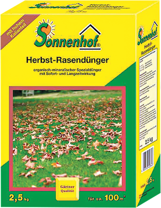 Sonnenhof Herbstrasendünger 
