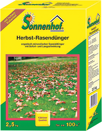 Sonnenhof Herbstrasendünger