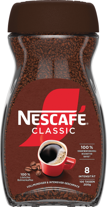 Nescafé Classic löslicher Bohnenkaffee