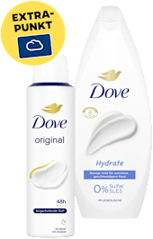 Dove Deospray oder Duschgel