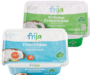 frija Frischkäse Kräuter oder Natur