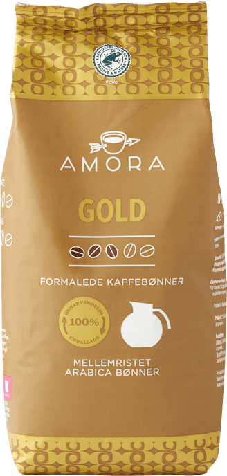 Amora Gold formalet kaffe