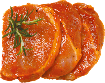 GRILLSAISON Schweinerückensteaks mariniert 