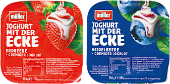 müller Joghurt mit der Ecke