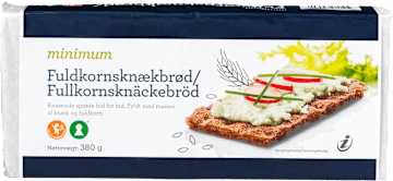 Minimum fuldkornsknækbrød