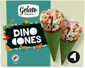 Gelato ispinde eller isvafler
