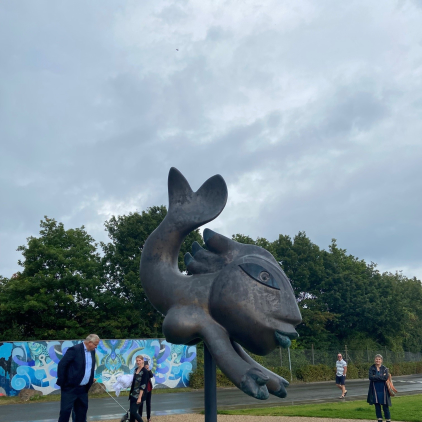 marselisborg lystbaadehavn corneille skulptur 