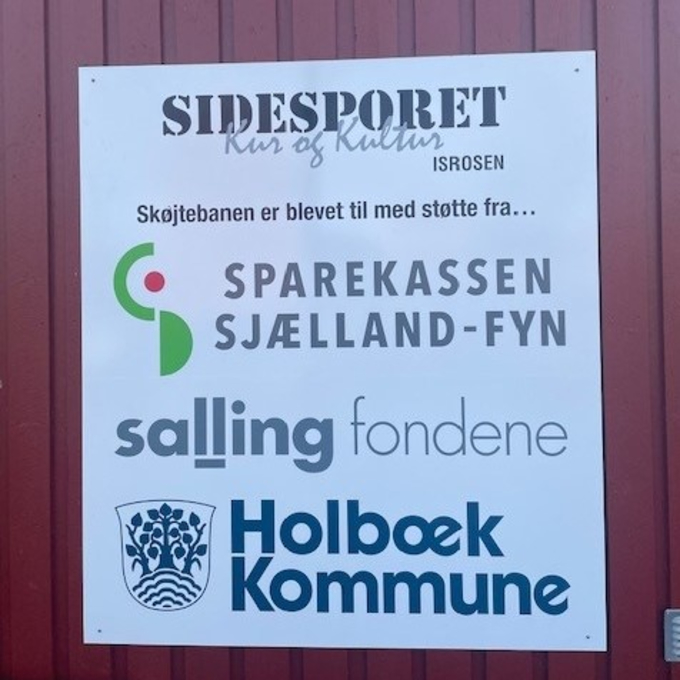 Føtex Holbæk lokal donation skilt