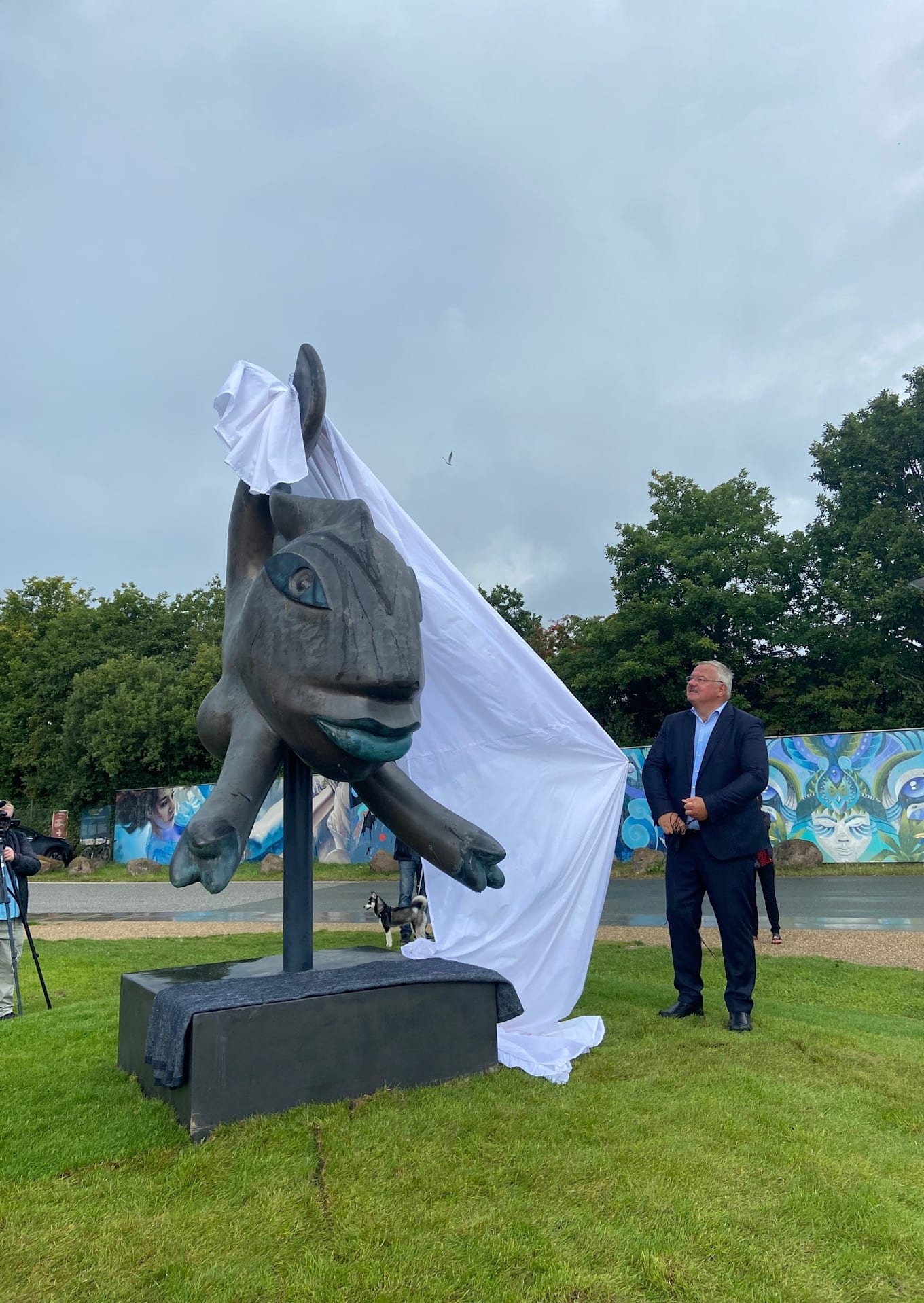 marselisborg lystbaadehavn corneille skulptur carsten lorentzen loefter sloeret