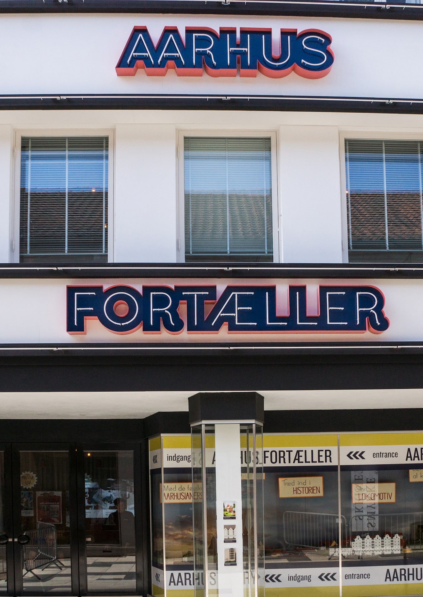 den gamle by aarhus fortaeller bygning ses udefra