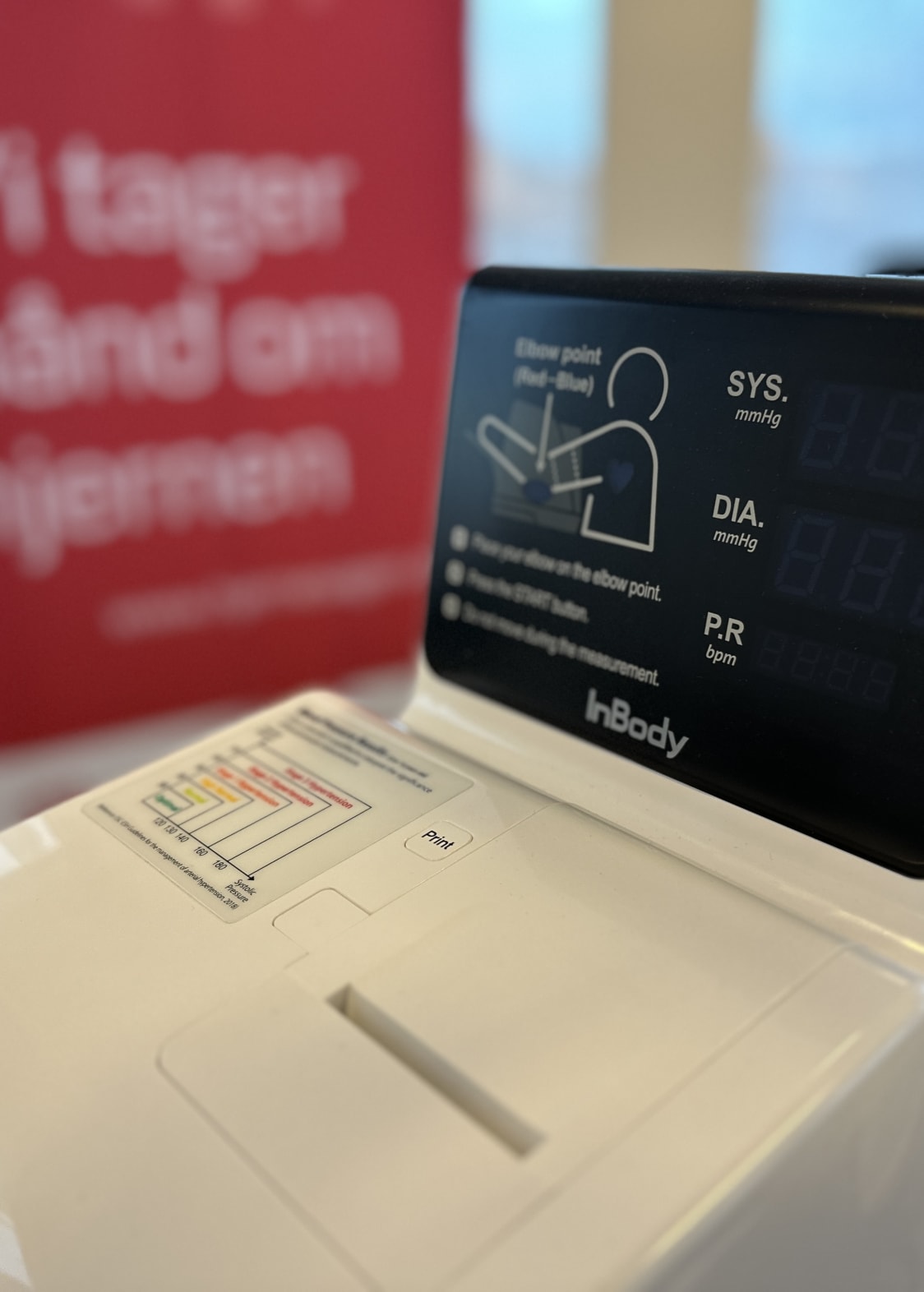 Hjernesagen funktioner ved maskinen