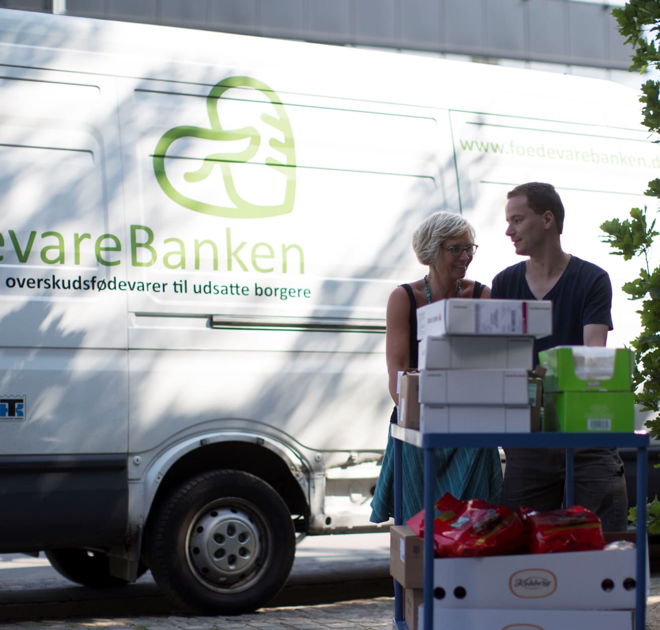 FødevareBankens bil