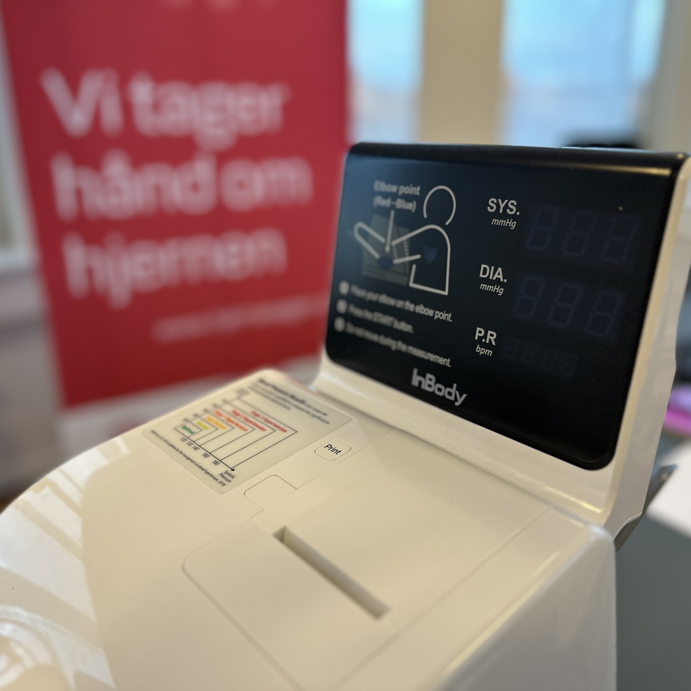Hjernesagen funktioner ved maskinen