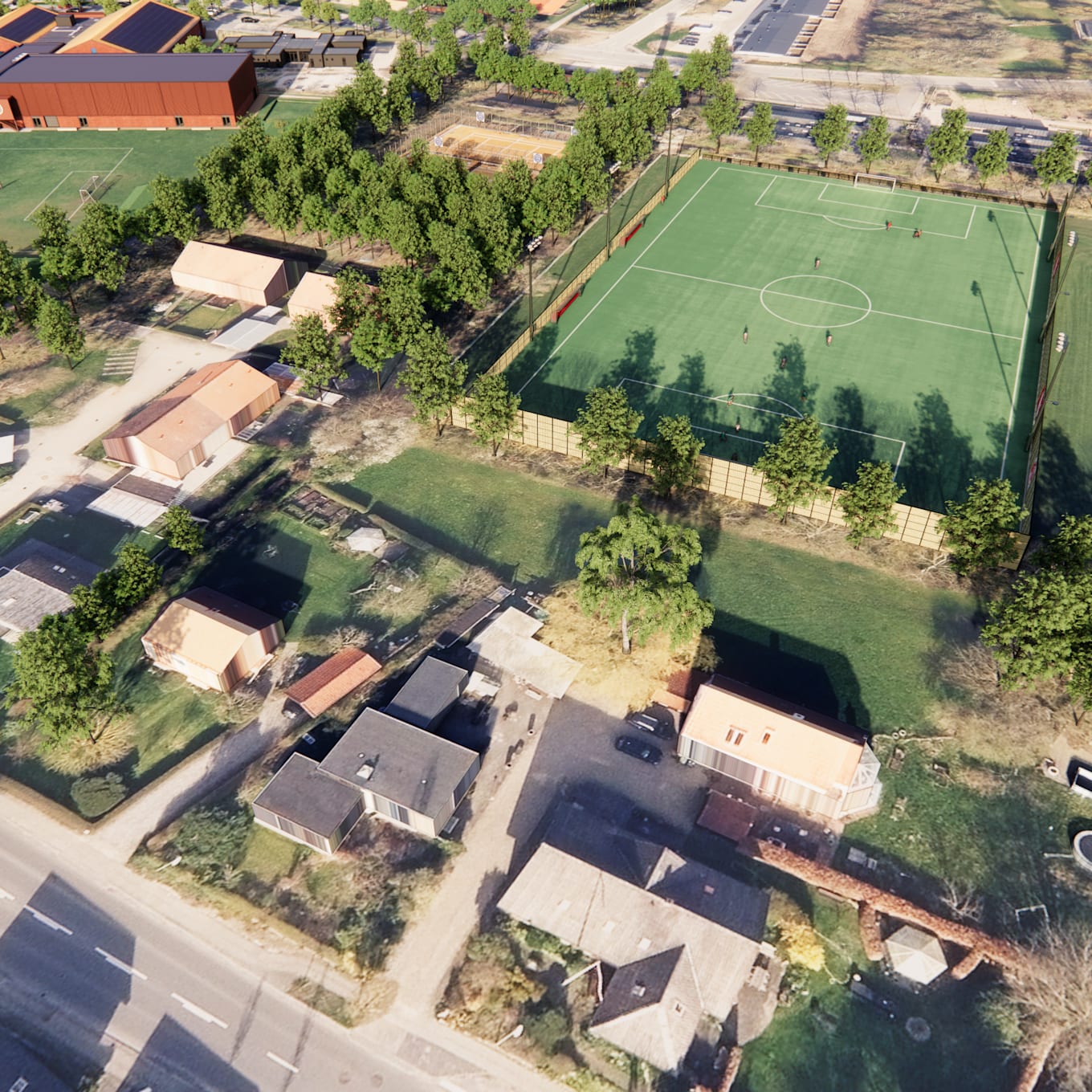 Solberg IF Fodbold, kunstgræsanlæg