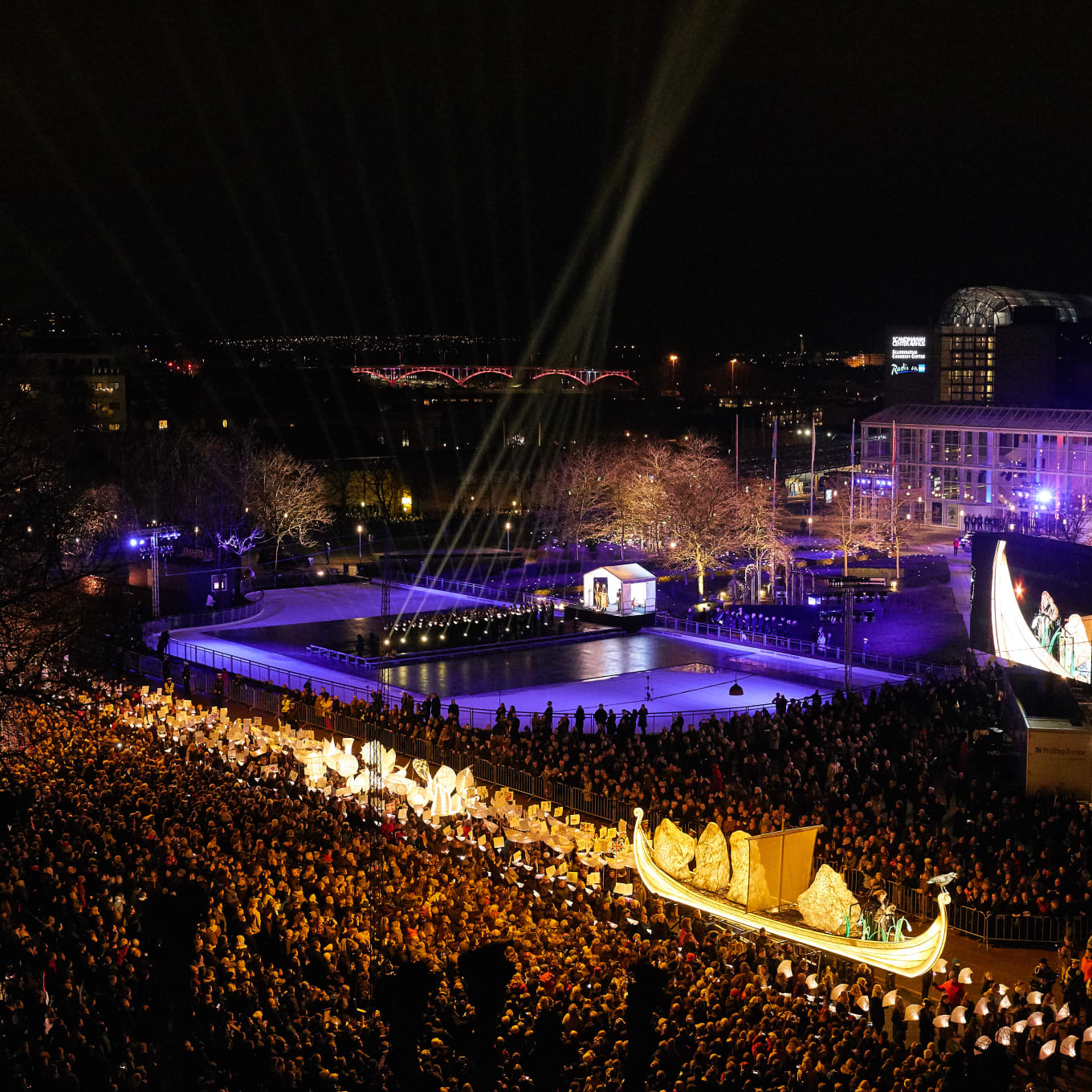 aabning af kulturhovedstad 2017 foran musikhuset aarhus