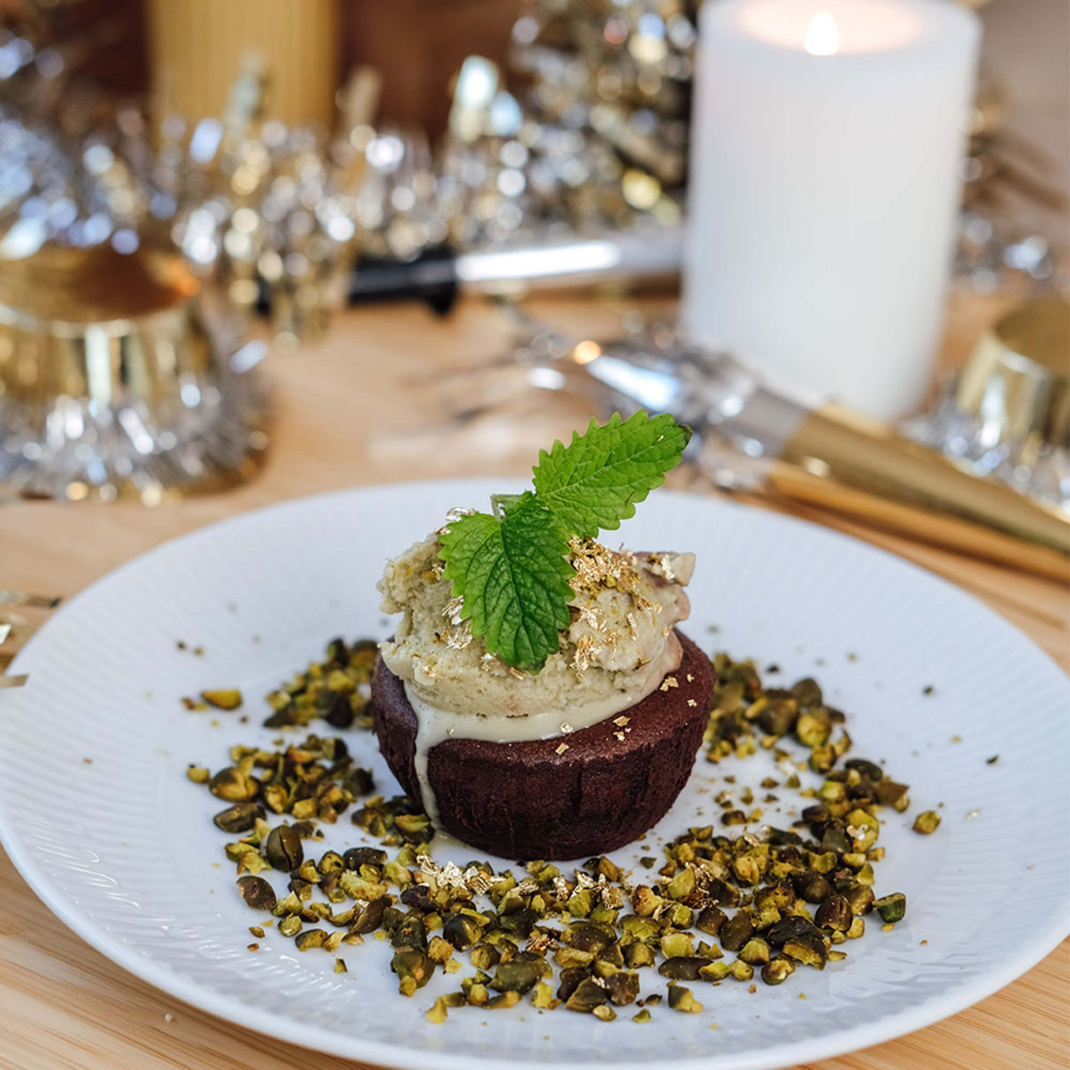 Få inspiration til tre nemme nytårsdesserter med Salling Princip hos Bilka
