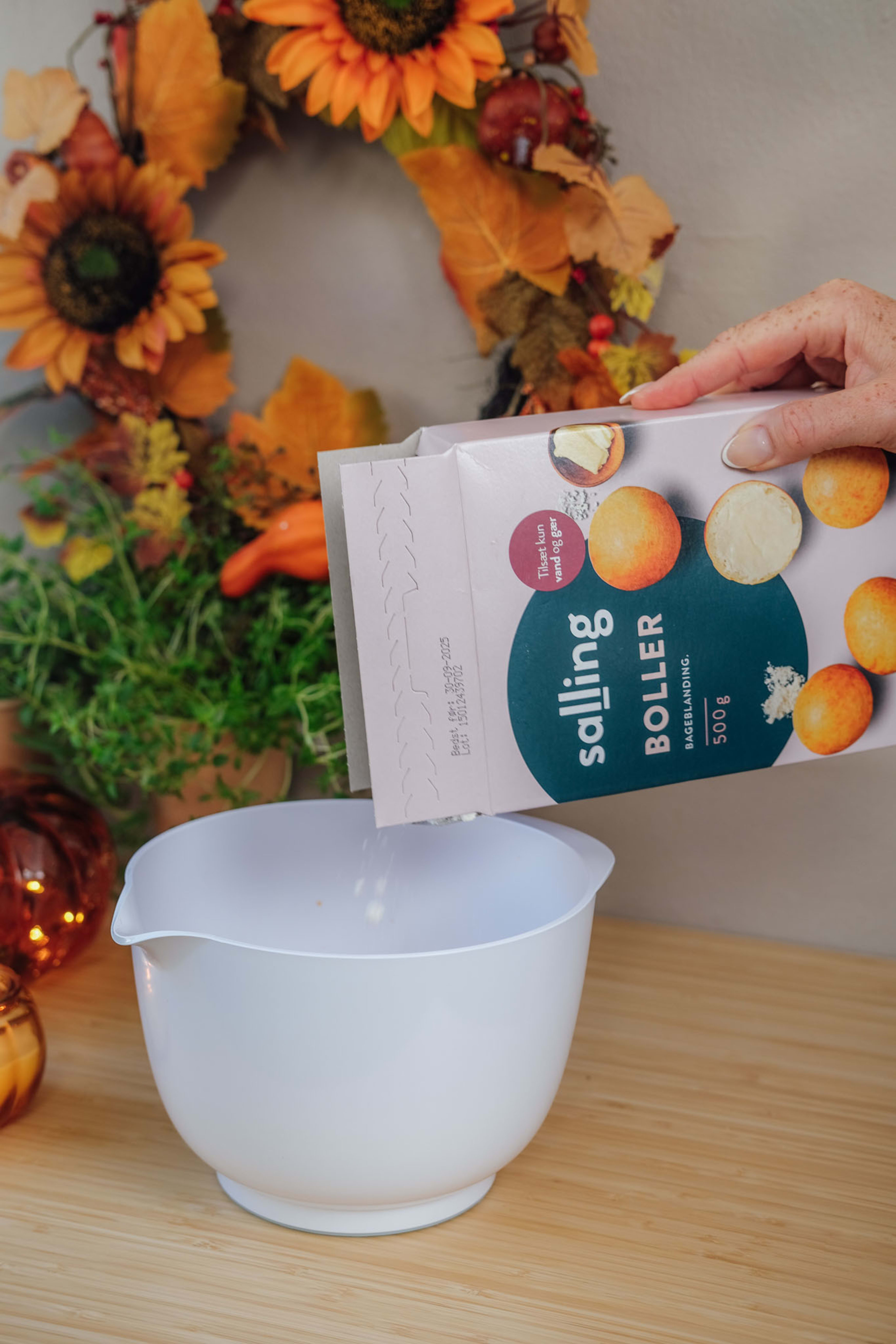 Bag lækre græskarboller til halloween med Bilka