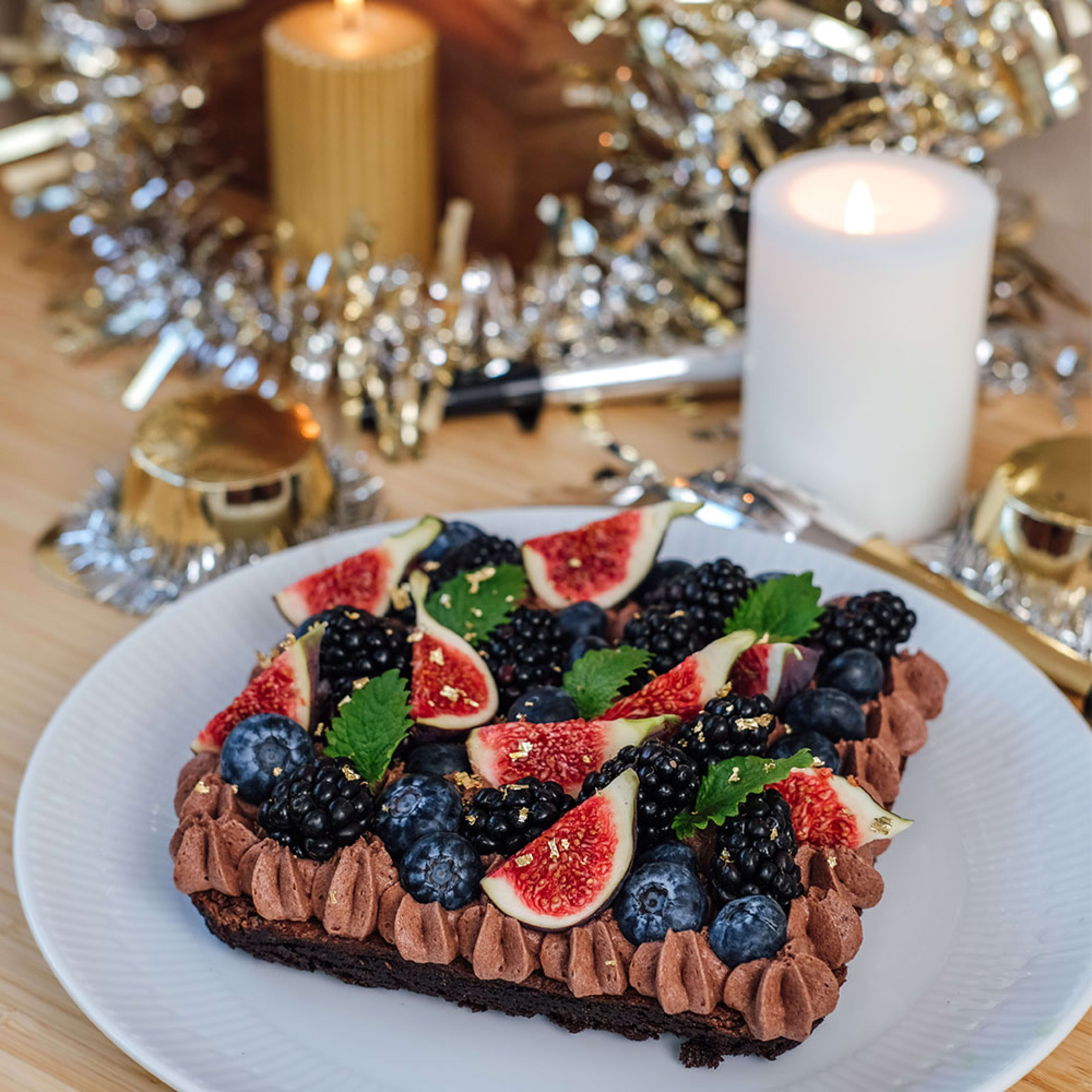 Få inspiration til tre nemme nytårsdesserter med Salling Princip hos Bilka