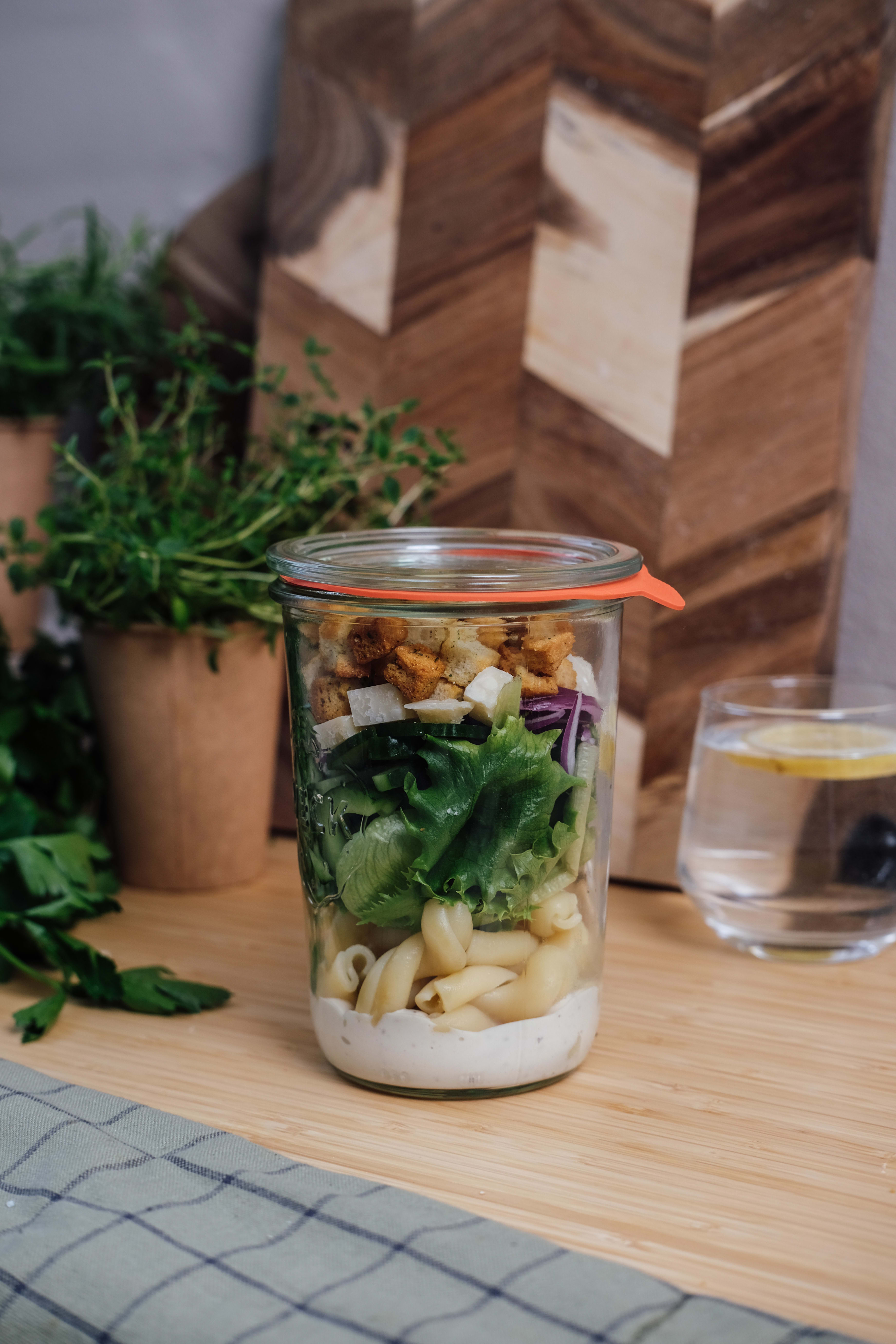 Salat i glas opskrift Bilka