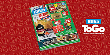 Bilka avis til jul. Find produkter fra Bilka avisen hos BilkaToGo.