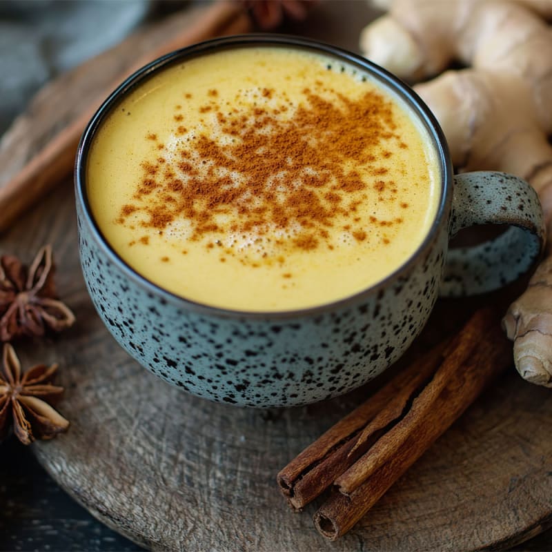 Lær mere om golden latte hos BilkaToGo