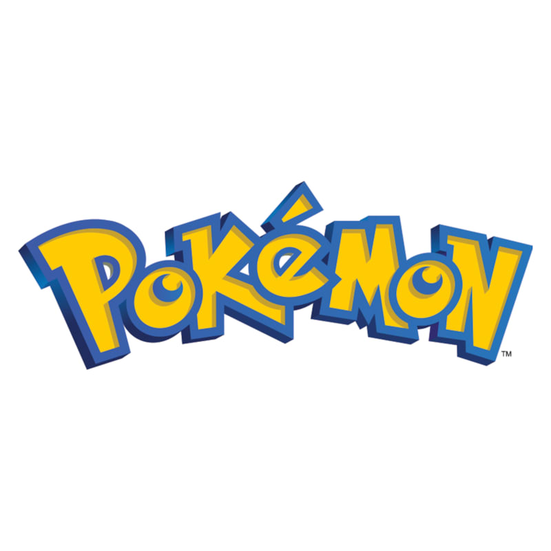Pokémon logo. Køb Pokémon hos BilkaToGo.