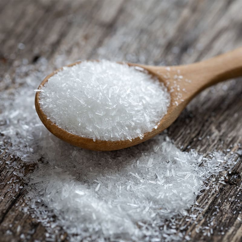 Mononatriumglutamat i ske