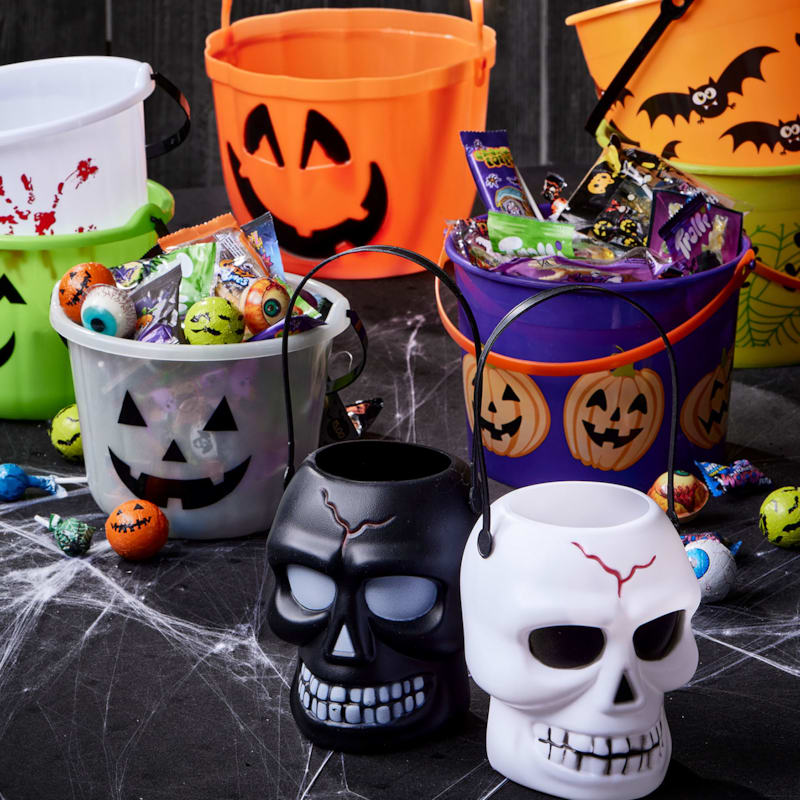 Halloween slik i spande. BilkaToGo.