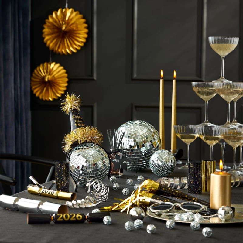 Pynt til nytårsbordet.