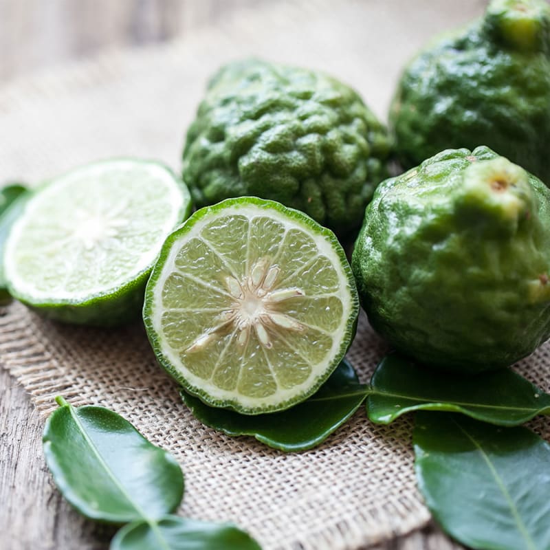 Bergamotte frugter på bord