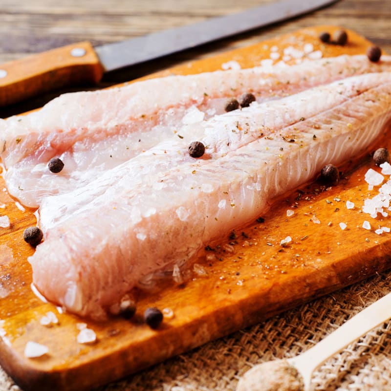 Fileteret kulmule på skærebræt 