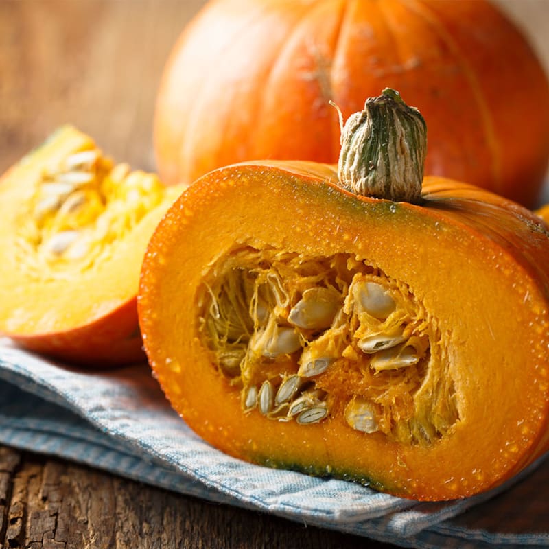 Hokkaido græskar på bord