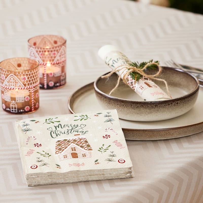 Køb juleservietter hos BilkaToGo