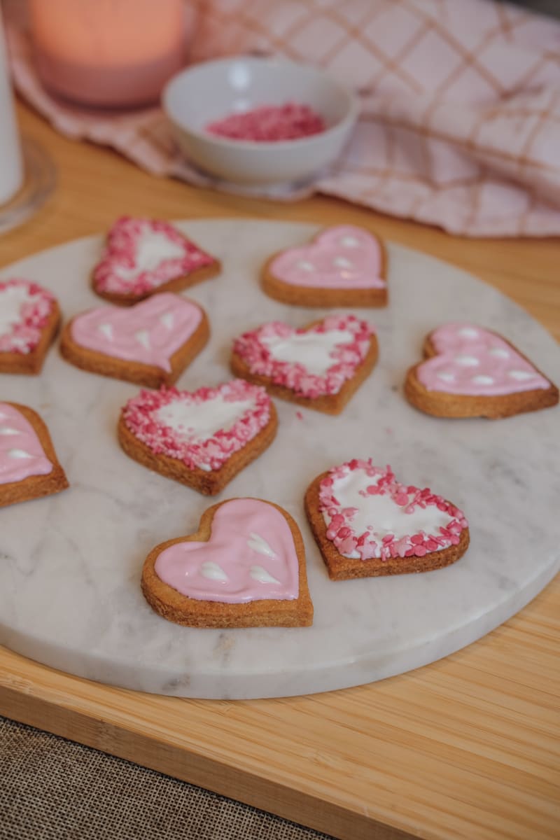 Royal icing på småkager
