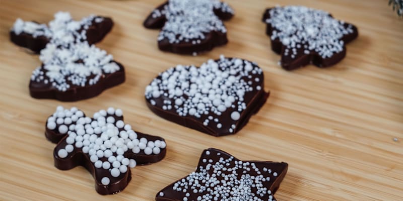 Lav lækre chokolade julebarer med Bilka