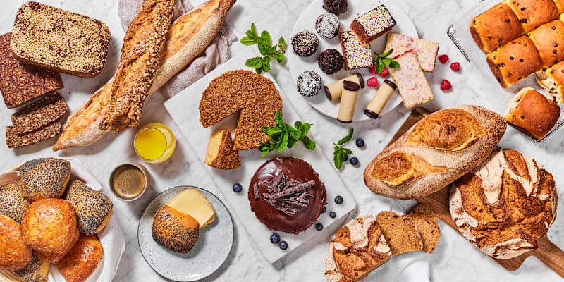 Kager og brød fra Bilka