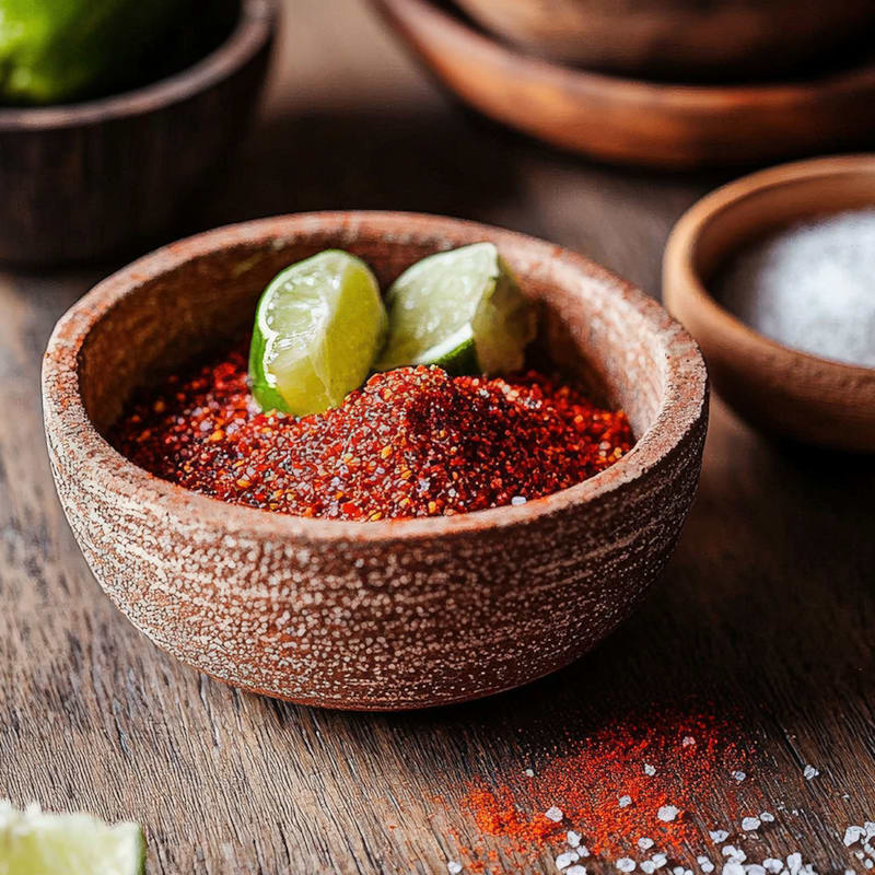 Tajin krydderi i skål