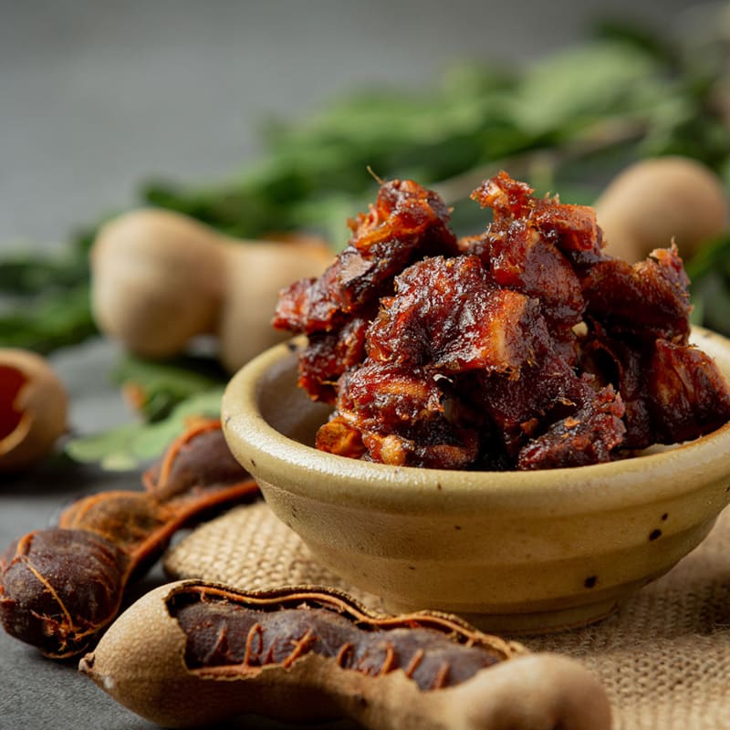 Tamarind i skål