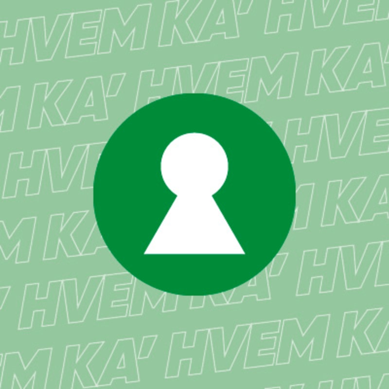 Topbanner med nøglehulsmærket
