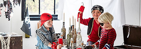 Brug pirater som tema til børnefødselsdagen