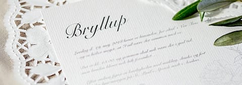 Tips og ideer til bryllupskortet