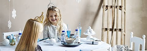 Hold en vinterprinsessefest