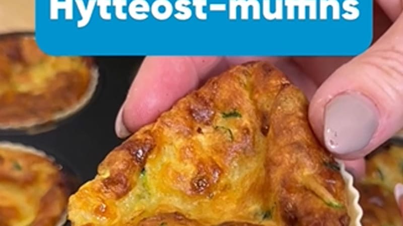 Lav lækre muffins med hytteost og squash med BilkaToGo