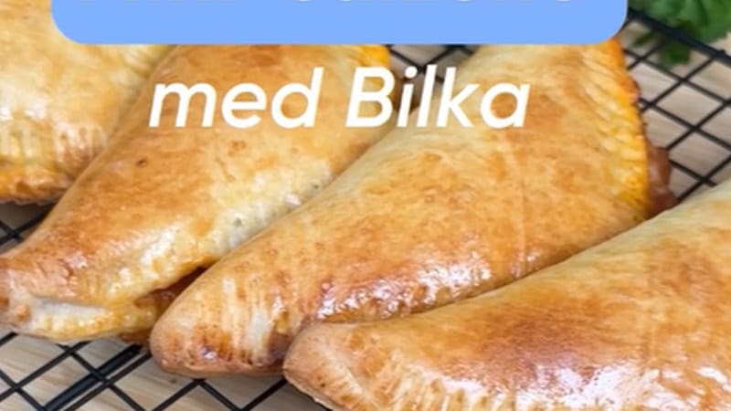 Lav smagfulde små calzone med Bilka
