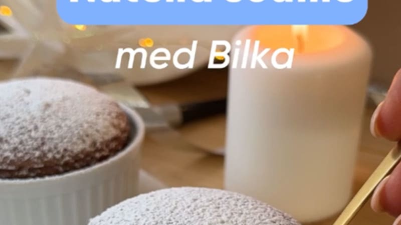 Lav lækker nutella soufflé med Bilka