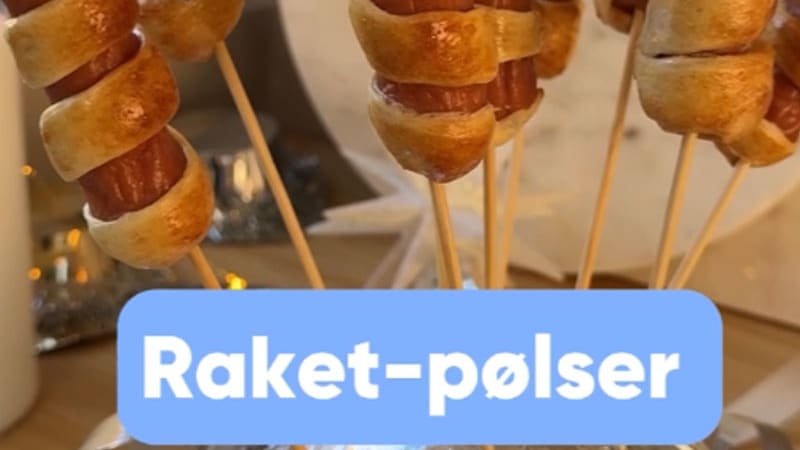 Lav seje raketpølser med Bilka