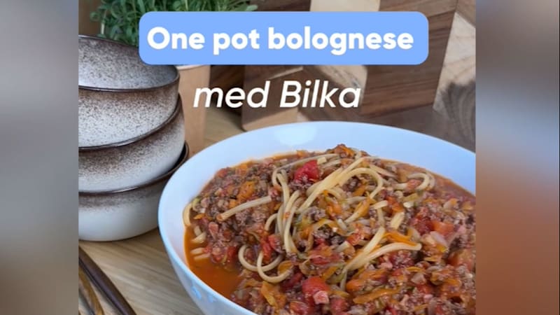 Lav en nem og lækker one pot bolognese med Bilka