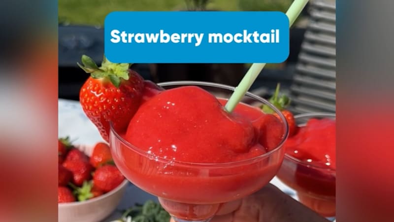 Lav en lækker alkoholfri jordbær drink med Bilka